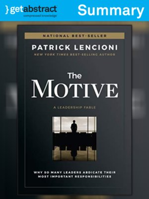 cover image of The Motive (Summary)